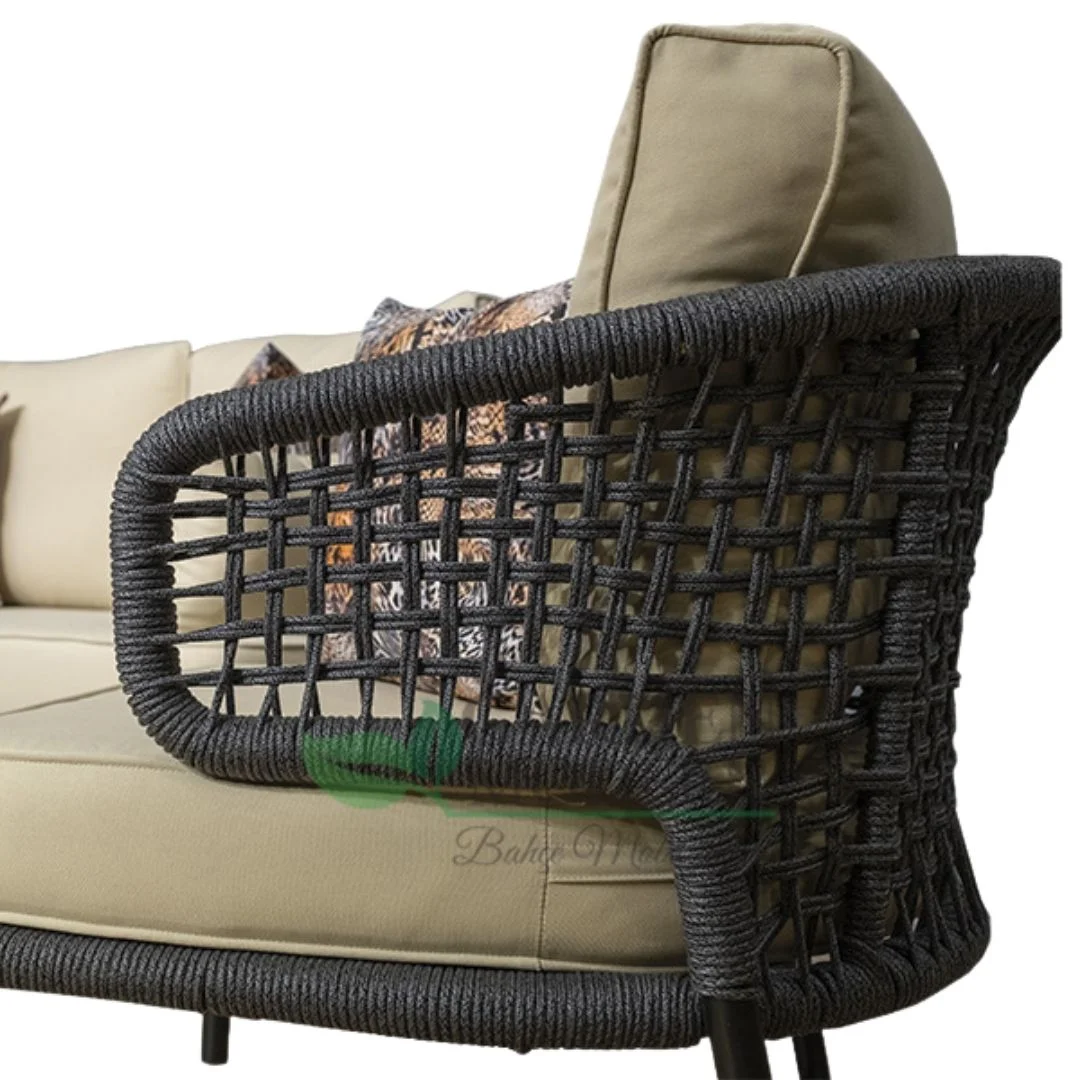 Hanedan Makrome Rattan Oturma Grubu