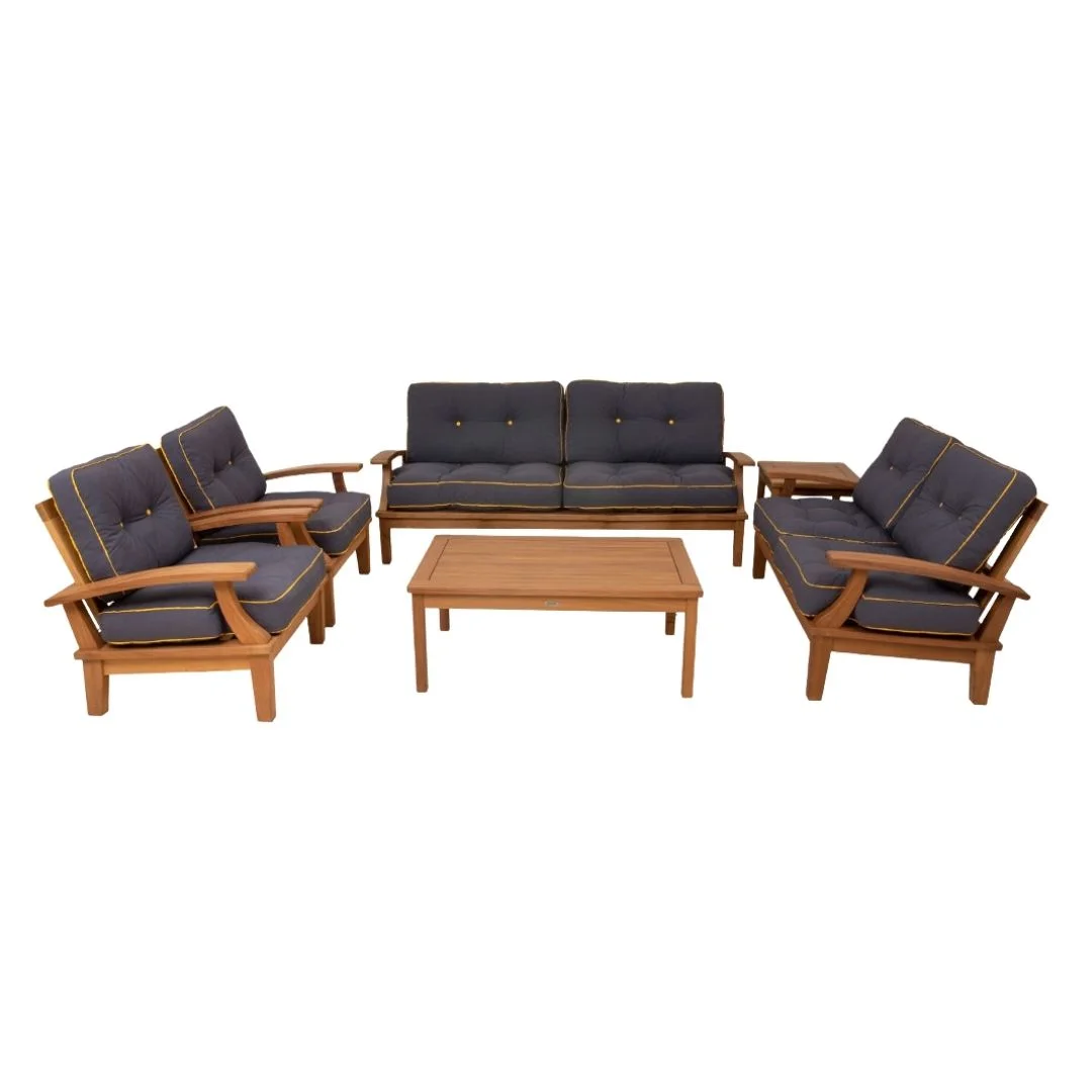 İroko Parma Oturma Grubu 3x2x1x1