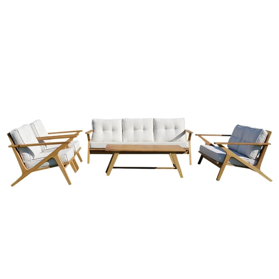 İroko Volga Oturma Grubu 3x2x1x1